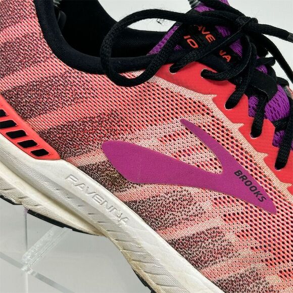 Brooks Ravenna 10 Running Shoes Multicolor Orange, Pink, Purple Size 9.5 - Picture 2 of 14